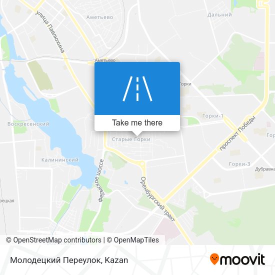 Молодецкий Переулок map
