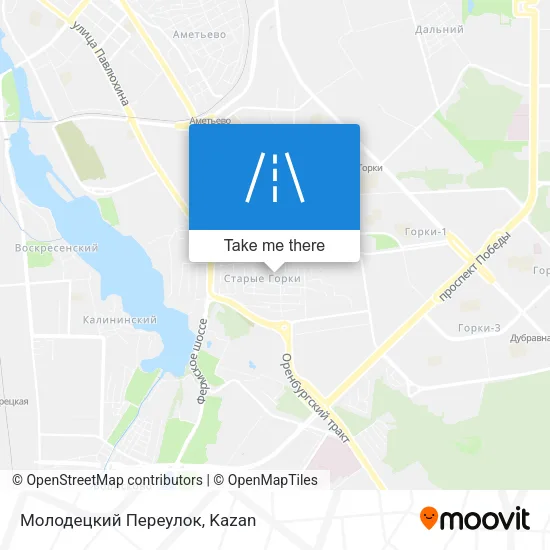 Молодецкий Переулок map