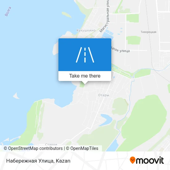 Набережная Улица map