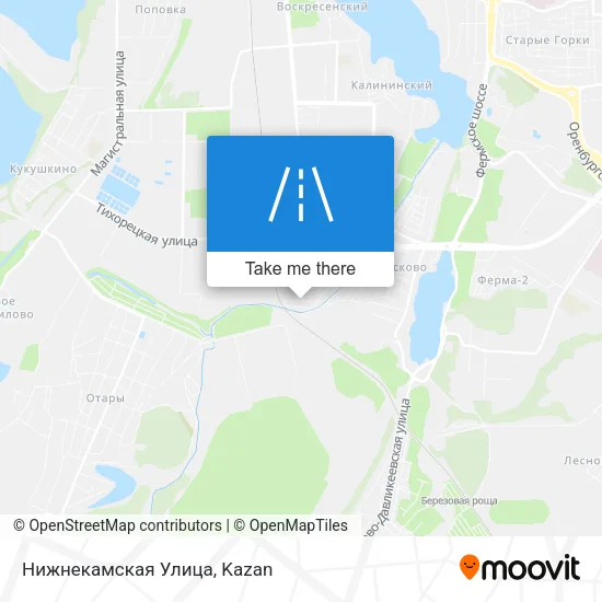Нижнекамская Улица map