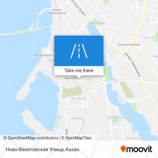 Ново-Вахитовская Улица map
