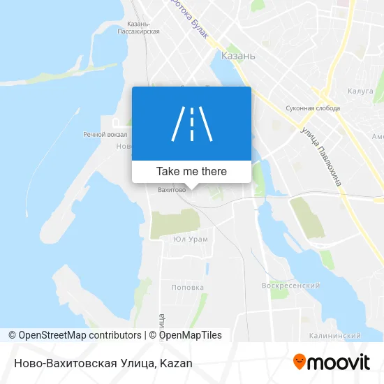 Ново-Вахитовская Улица map
