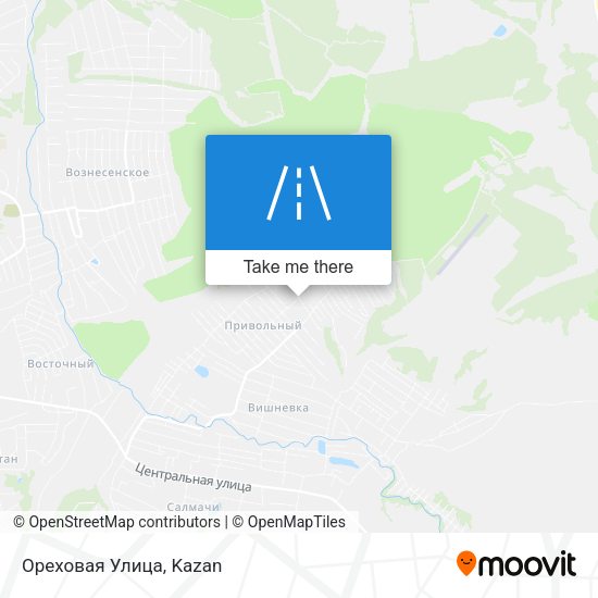 Ореховая Улица map