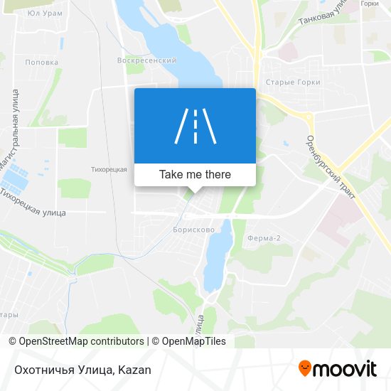 Охотничья Улица map
