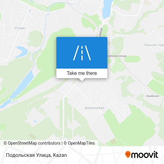 Подольская Улица map