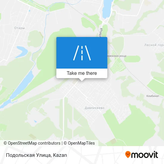 Подольская Улица map