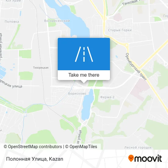 Полонная Улица map
