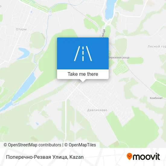 Поперечно-Резвая Улица map