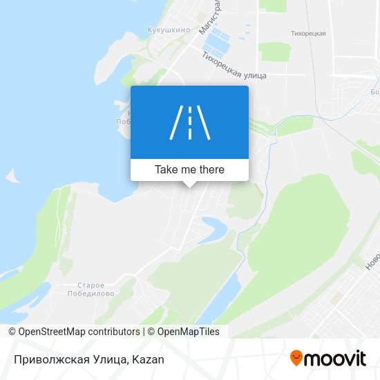Приволжская Улица map