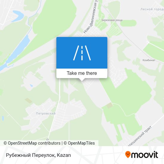 Рубежный Переулок map