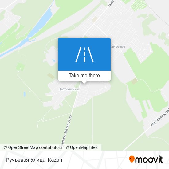 Ручьевая Улица map