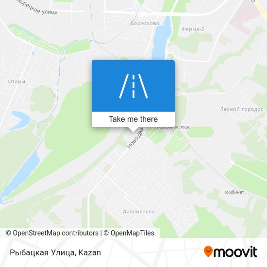 Рыбацкая Улица map