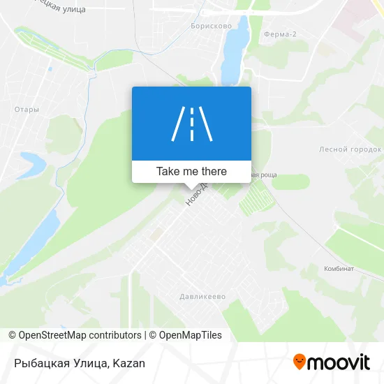 Рыбацкая Улица map