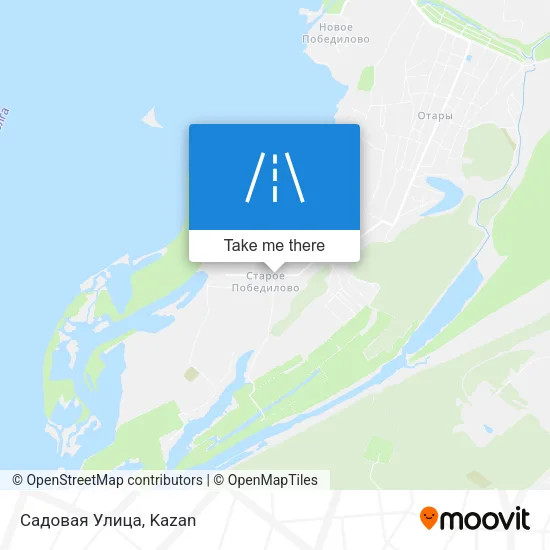 Садовая Улица map