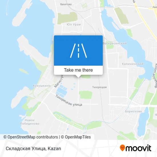 Складская Улица map