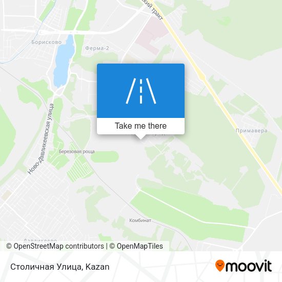 Столичная Улица map