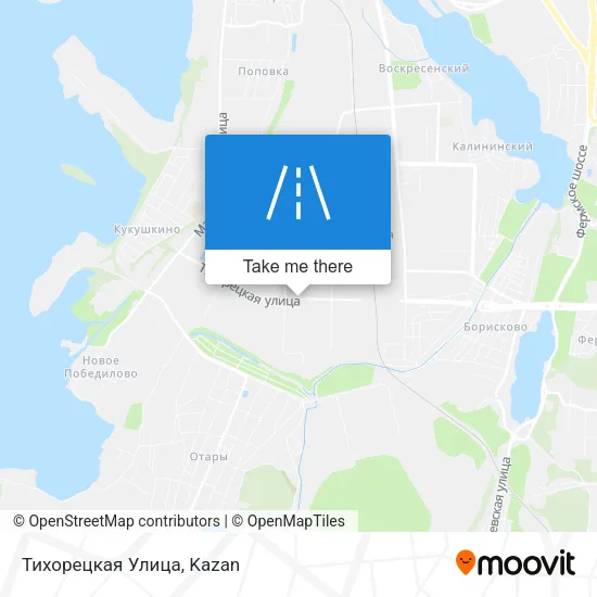 Тихорецкая Улица map