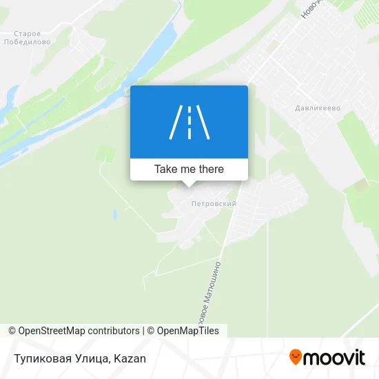 Тупиковая Улица map