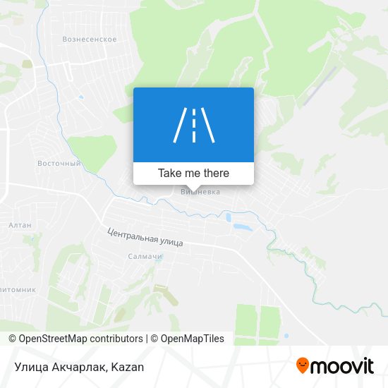 Улица Акчарлак map