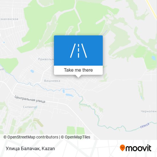 Улица Балачак map