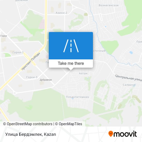 Улица Бердэмлек map