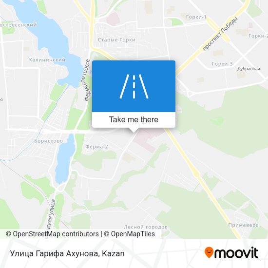 Улица Гарифа Ахунова map