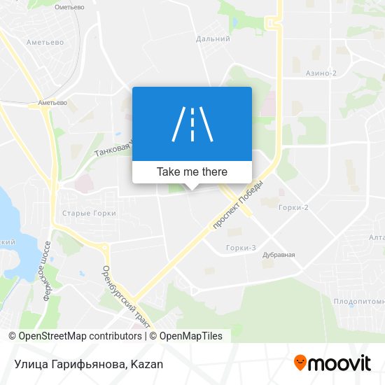 Улица Гарифьянова map