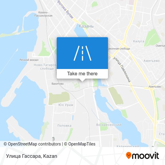 Улица Гассара map