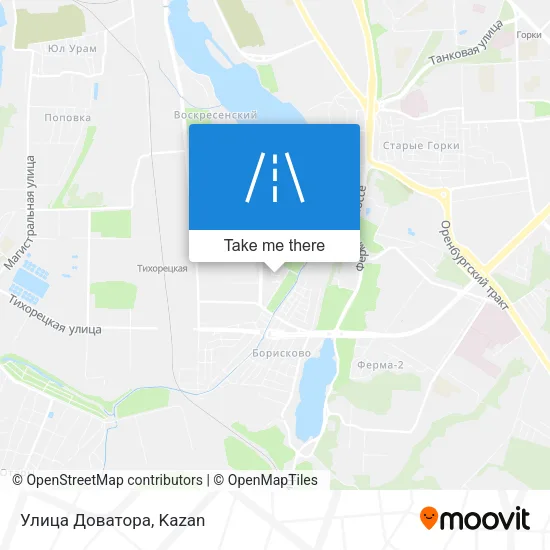 Улица Доватора map