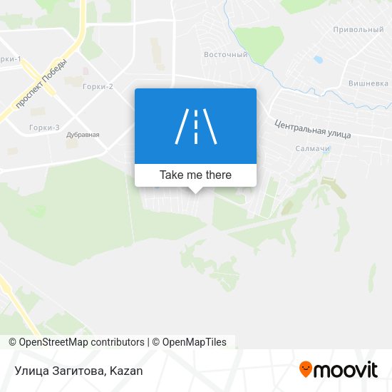Улица Загитова map