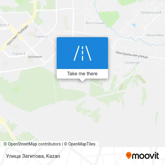 Улица Загитова map