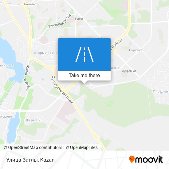 Улица Затлы map