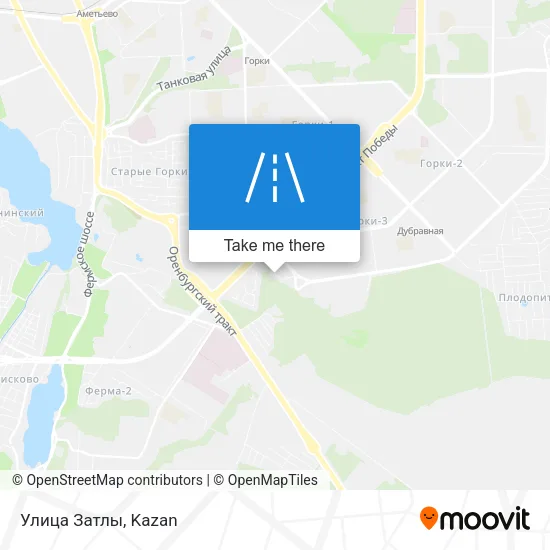 Улица Затлы map