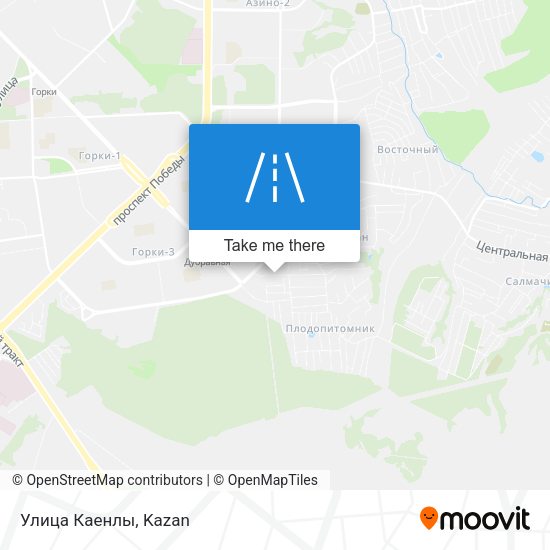 Улица Каенлы map