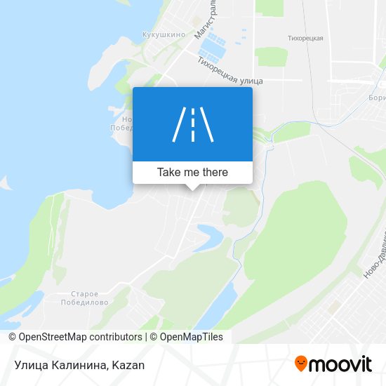 Улица Калинина map