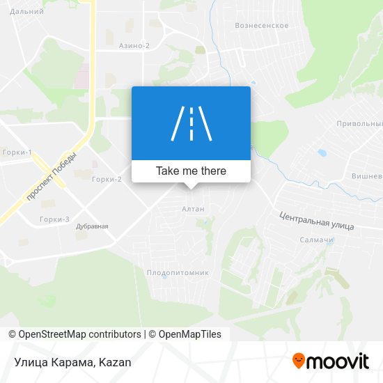 Улица Карама map