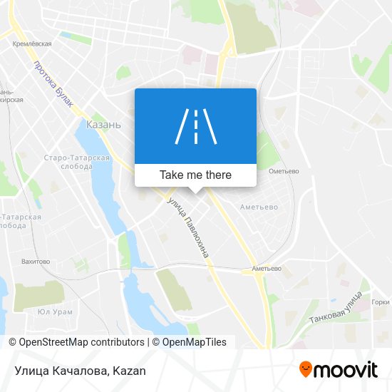 Улица Качалова map