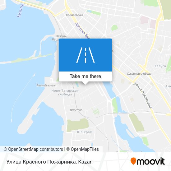 Улица Красного Пожарника map
