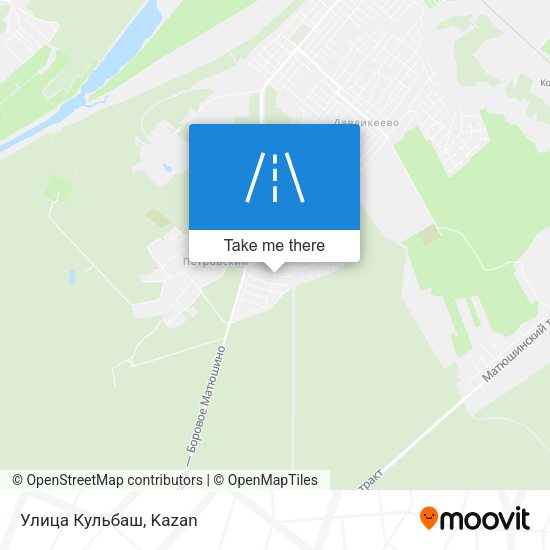 Улица Кульбаш map