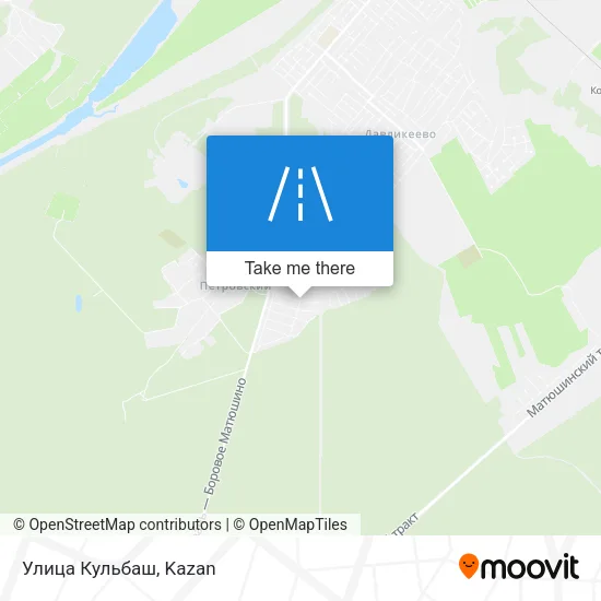 Улица Кульбаш map