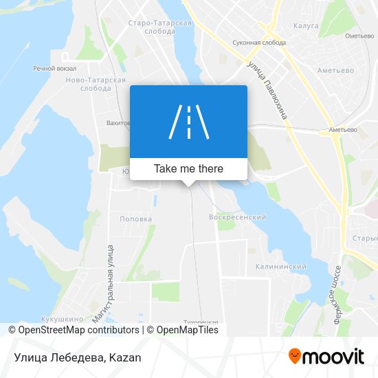 Улица Лебедева map