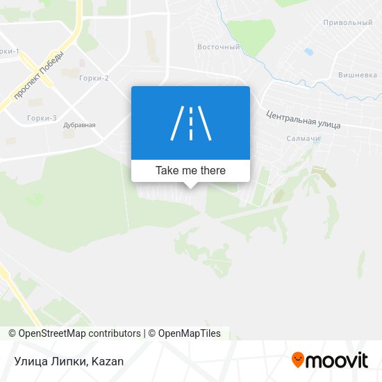 Улица Липки map