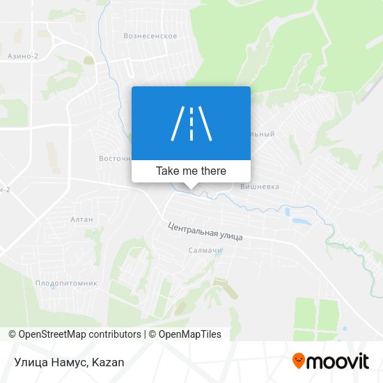 Улица Намус map