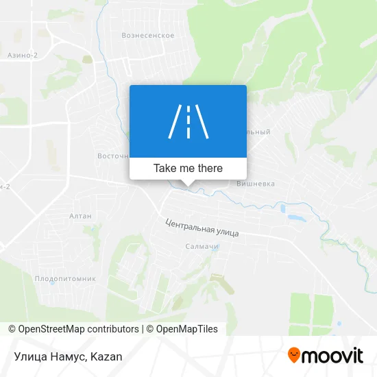 Улица Намус map