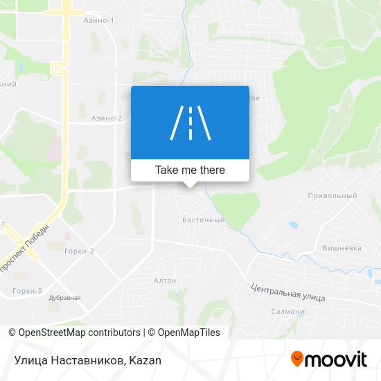 Улица Наставников map