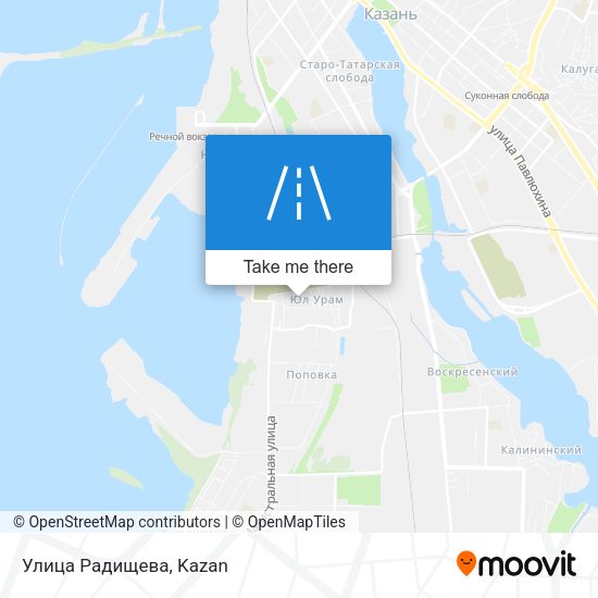 Улица Радищева map