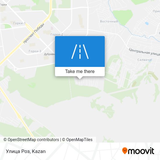 Улица Роз map