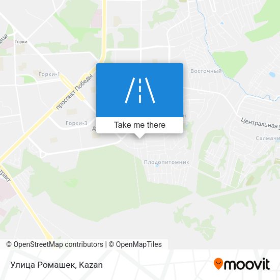 Улица Ромашек map