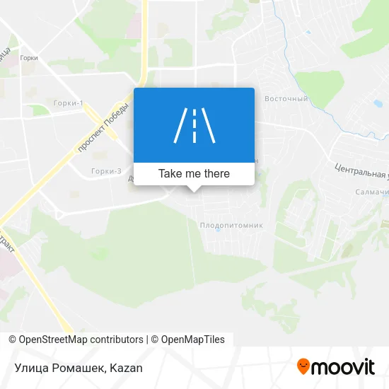 Улица Ромашек map