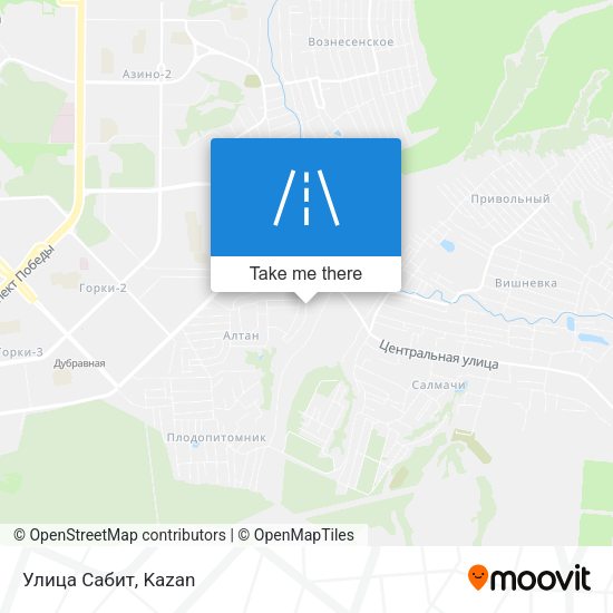 Улица Сабит map
